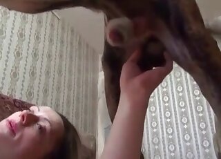 Dog-loving session that will surely make you cum